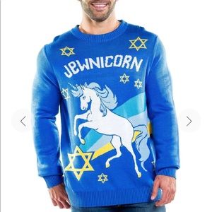 Tipsy Elves Chanukah Jewnicorn sweater, brand new!  Size XXL